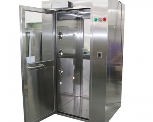 人臉識(shí)別溫度檢測(cè)不銹鋼風(fēng)淋室